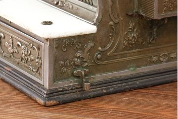 アンティーク雑貨　1900年頃 アメリカ ナショナル社製 アンティークレジスター(キャッシャー)