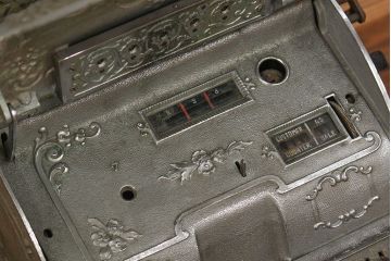 アンティーク雑貨　1900年頃 アメリカ ナショナル社製 アンティークレジスター(キャッシャー)