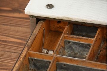 アンティーク雑貨　1900年頃 アメリカ ナショナル社製 アンティークレジスター(キャッシャー)