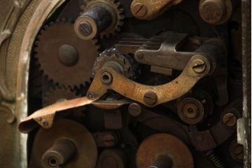 アンティーク雑貨　1900年頃 アメリカ ナショナル社製 アンティークレジスター(キャッシャー)