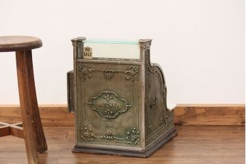 アンティーク雑貨　1900年頃 アメリカ ナショナル社製 アンティークレジスター(キャッシャー)
