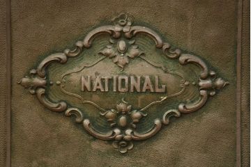 アンティーク雑貨　1900年頃 アメリカ ナショナル社製 アンティークレジスター(キャッシャー)