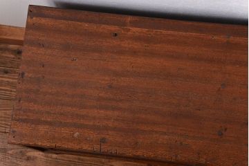 昭和レトロ ラフジュ工房オリジナル　引き出し付きテレビボード(TVボード、ローボード)