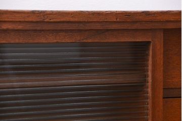 昭和レトロ ラフジュ工房オリジナル　引き出し付きテレビボード(TVボード、ローボード)