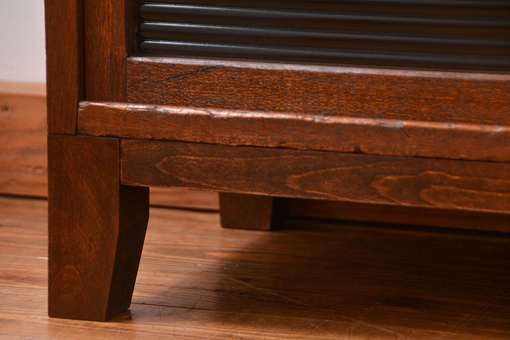 昭和レトロ ラフジュ工房オリジナル　引き出し付きテレビボード(TVボード、ローボード)