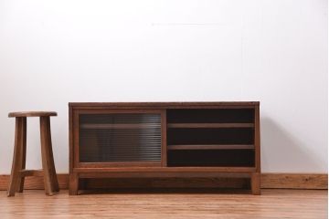 昭和レトロ ラフジュ工房オリジナル 　テレビボード(TVボード、ローボード)