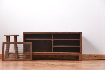 昭和レトロ ラフジュ工房オリジナル 　テレビボード(TVボード、ローボード)