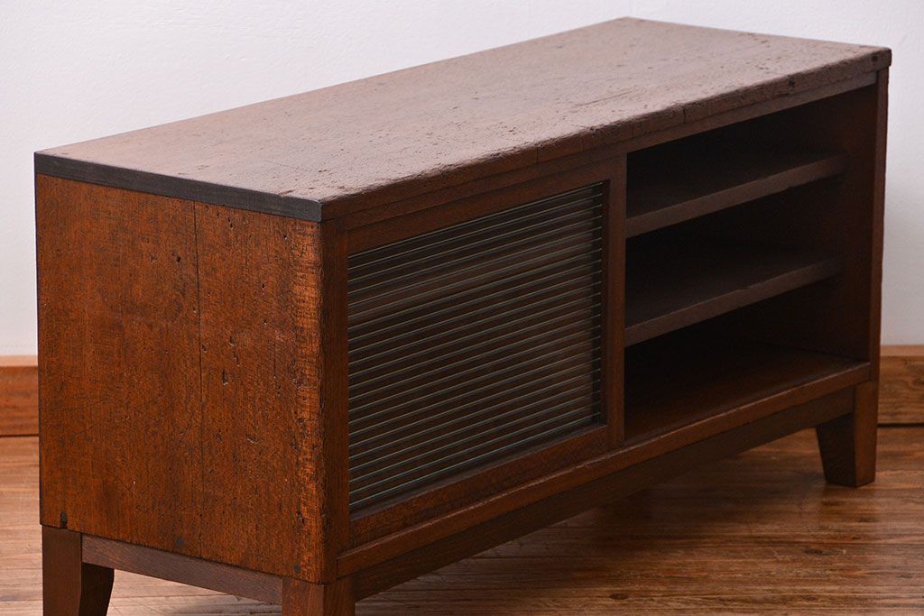 昭和レトロ ラフジュ工房オリジナル 　テレビボード(TVボード、ローボード)