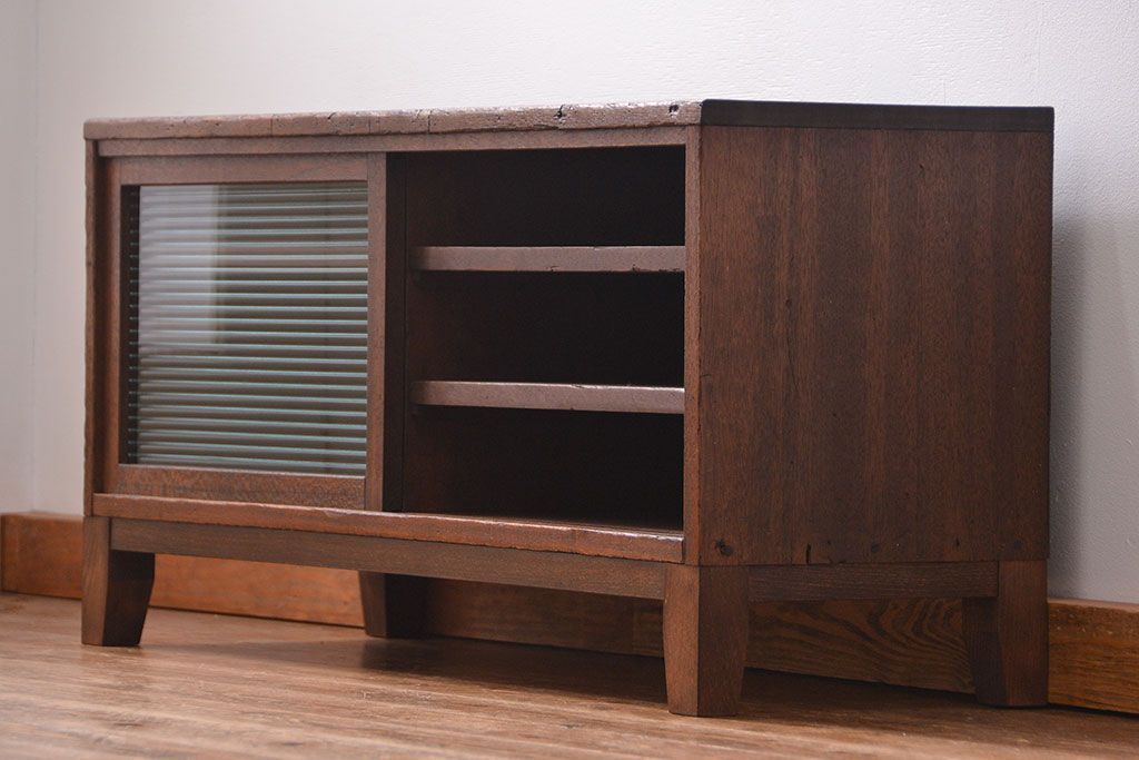 昭和レトロ ラフジュ工房オリジナル 　テレビボード(TVボード、ローボード)