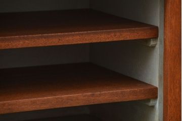 ラフジュ工房オリジナル　アンティークペイント引き出し付きローボード(テレビボード、TVボード)