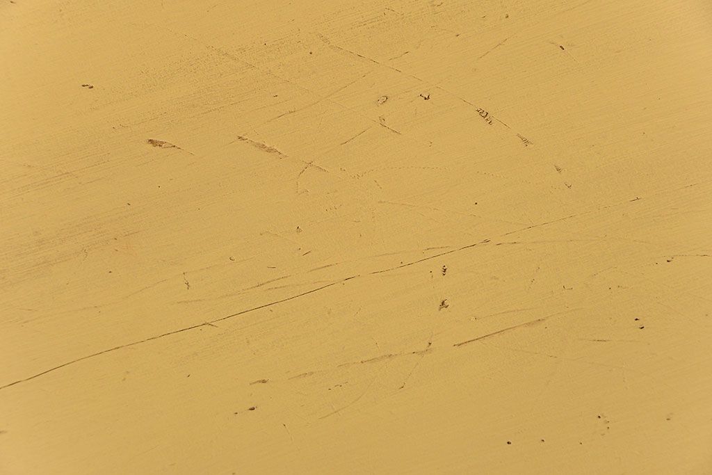 アンティーク家具　アンティークペイント　小さな飾り棚(収納棚)