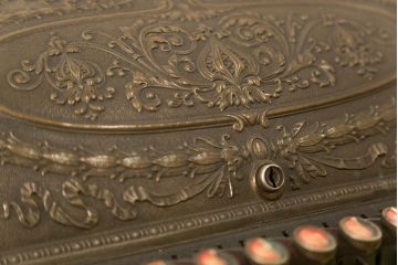 アンティーク雑貨　1900年頃 アメリカ ナショナル社製 アンティークレジスター(キャッシャー)(2)