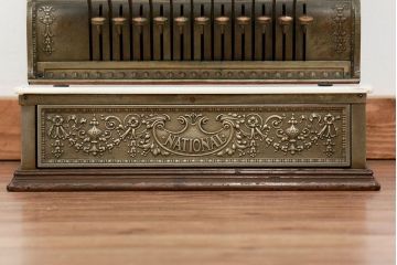 アンティーク雑貨　1900年頃 アメリカ ナショナル社製 アンティークレジスター(キャッシャー)(2)