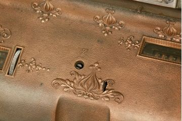 アンティーク雑貨　1900年頃 アメリカ ナショナル社製 アンティークレジスター(キャッシャー)(2)