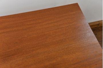 アンティークペイント　古い作業台をリメイクした　引き出し付きダイニングテーブル(机)