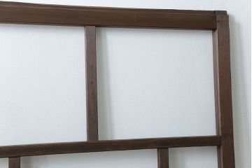 古民具・骨董 アンティークガラス戸一枚(1)　(引き戸、和風建具)