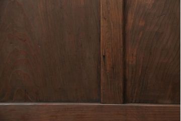 古民具・骨董 アンティークガラス戸一枚(1)　(引き戸、和風建具)