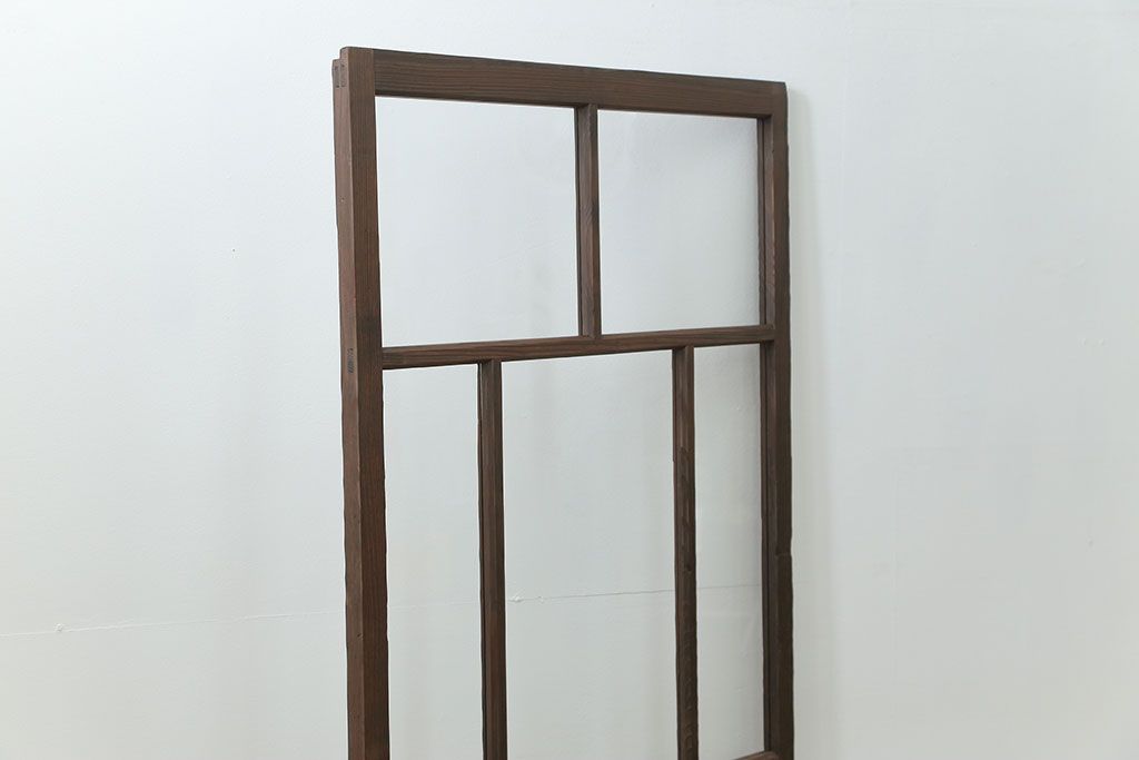 古民具・骨董 アンティークガラス戸一枚