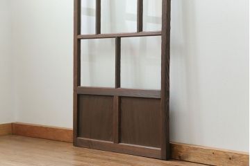 古民具・骨董 アンティークガラス戸一枚