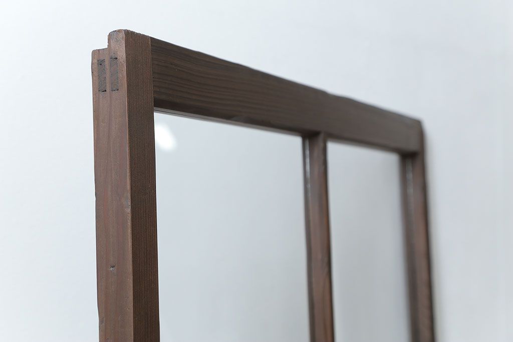 古民具・骨董 アンティークガラス戸一枚