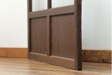 古民具・骨董 アンティークガラス戸一枚