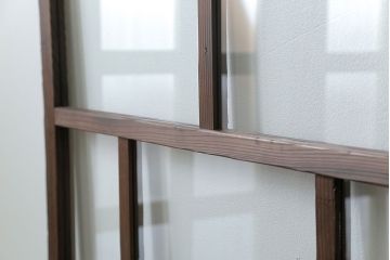 古民具・骨董 アンティークガラス戸一枚