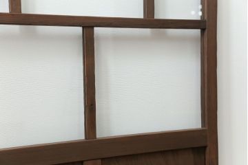 古民具・骨董 アンティークガラス戸一枚