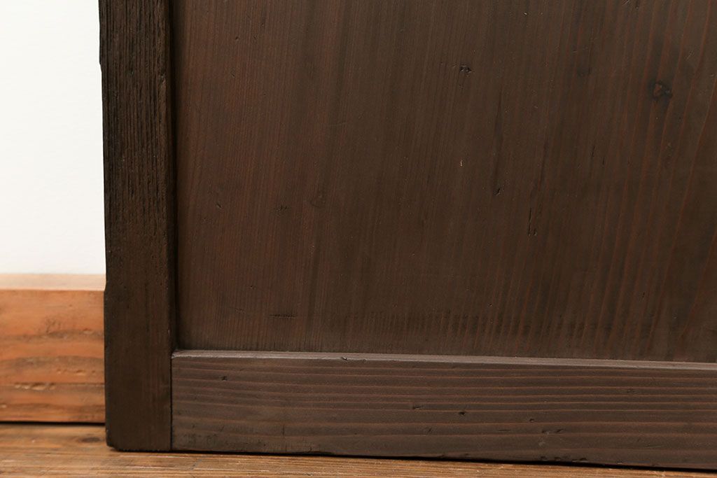 古民具・骨董 アンティークガラス戸一枚