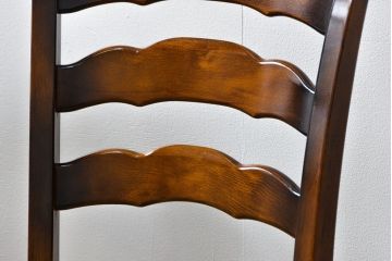 中古　カリモク　ダイニングチェア2脚セット(1)　(椅子、イス)