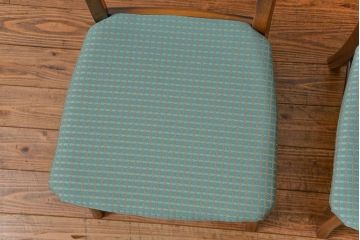 中古　カリモク　ダイニングチェア2脚セット(1)　(椅子、イス)