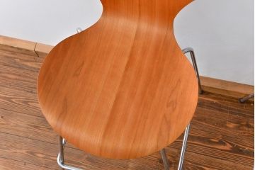 中古　フリッツハンセン　セブンチェア　カウンタースツール　2脚セット(バーチェア、ハイチェア)