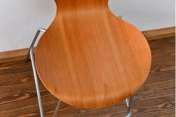 中古　フリッツハンセン　セブンチェア　カウンタースツール　2脚セット(バーチェア、ハイチェア)