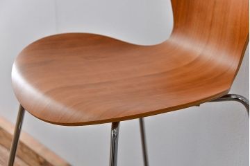 中古　フリッツハンセン　セブンチェア　カウンタースツール　2脚セット(バーチェア、ハイチェア)