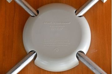 中古　フリッツハンセン　セブンチェア　カウンタースツール　2脚セット(バーチェア、ハイチェア)