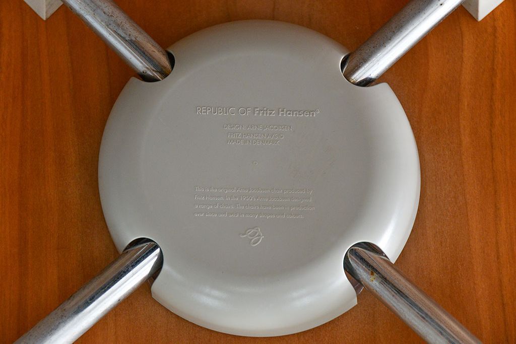 中古　フリッツハンセン　セブンチェア　カウンタースツール　2脚セット(バーチェア、ハイチェア)