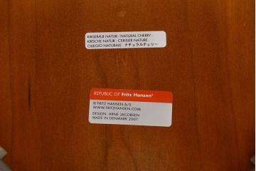 中古　フリッツハンセン　セブンチェア　カウンタースツール　2脚セット(バーチェア、ハイチェア)