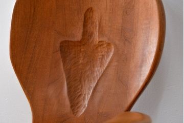 中古　木工作家・田原良作　マイチェアー　定価約27万円(椅子、イス)