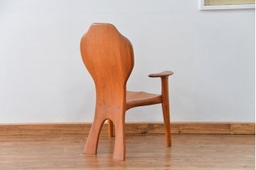 中古　木工作家・田原良作　マイチェアー　定価約27万円(椅子、イス)