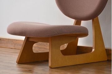 中古　天童木工・長大作　低座イス(椅子)