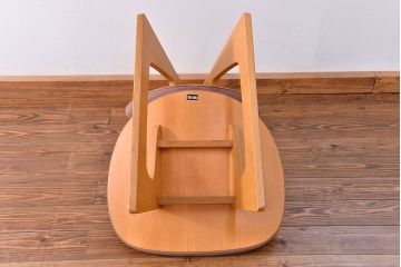 中古　天童木工・長大作　低座イス(椅子)