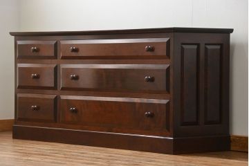 中古　松本民芸家具　E-33型ローチェスト　定価約34万円