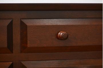 中古　松本民芸家具　E-33型ローチェスト　定価約34万円