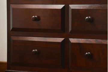 中古　松本民芸家具　E-33型ローチェスト　定価約34万円