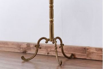 中古 イタリア ビンテージ 象嵌入りの上品なサイドテーブル(花台)