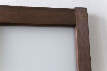 アンティーク 大正ロマン　細身の上質なガラス戸　2枚セット(引き戸)