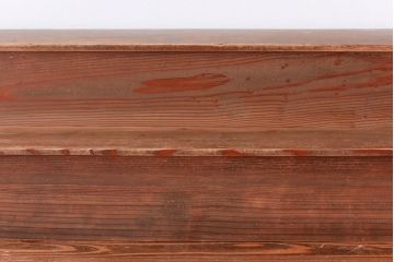 アンティーク家具　アンティーク 古い木味の簡素で小さな飾り棚　2個セット　(陳列棚)