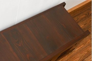 アンティーク家具　古民具・骨董 特大!九尺幅　重厚な水屋箪笥ローボード(1)(ローチェスト、テレビボード、テレビ台、キャビネット、収納棚)