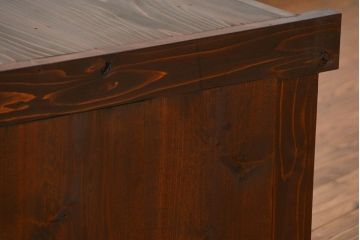 アンティーク家具　古民具・骨董 特大!九尺幅　重厚な水屋箪笥ローボード(1)(ローチェスト、テレビボード、テレビ台、キャビネット、収納棚)