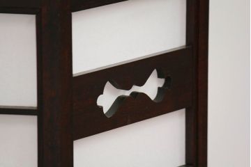 ビンテージ 松本民芸家具　希少な吊り下げ照明(1)　(B型六角アンドン)