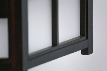 ビンテージ 松本民芸家具　希少な吊り下げ照明(1)　(B型六角アンドン)